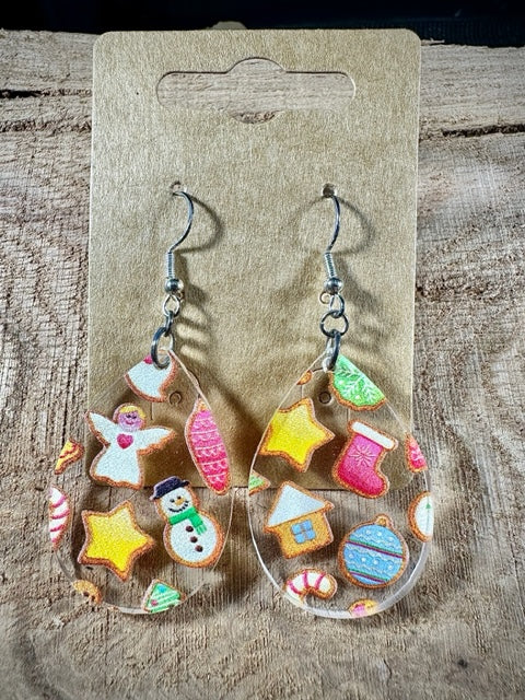Christmas Acrylic Earrings